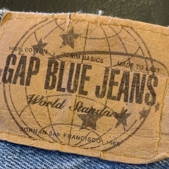 Vintage Gap Jeans Natural Distress 32x30 super - Picture 6 of 8